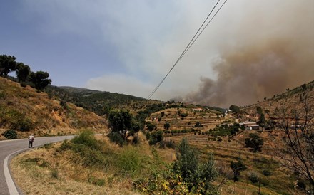 Incêndios: Vários locais da EN266 e EN267 em Monchique cortados ao trânsito