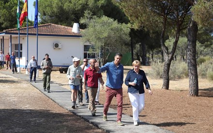 Merkel e Sánchez foram visitar os linces ibéricos