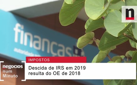 O IRS vai mudar em 2019