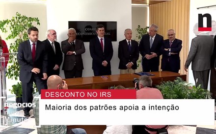 Quem apoia o desconto no IRS defendido por Costa?