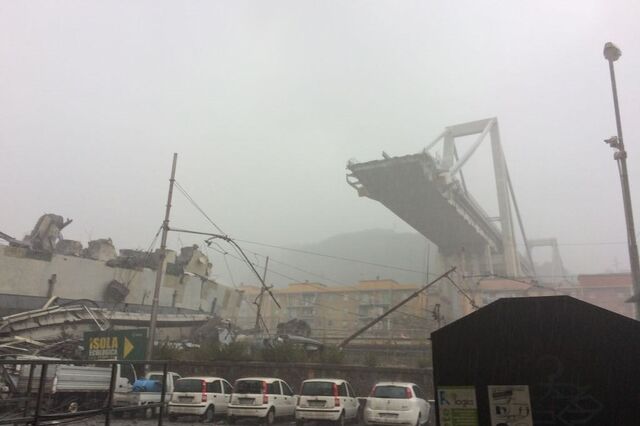 Atlantia desvaloriza 29% desde queda de viaduto em Génova e arrasta sector