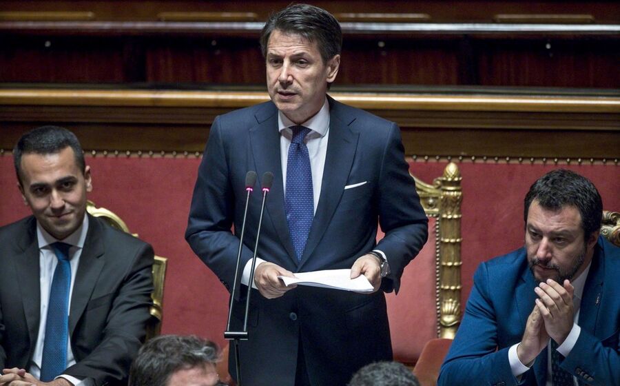Di Maio Salvini Conte