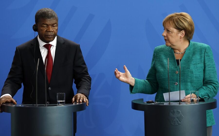 João Lourenço Angela Merkel