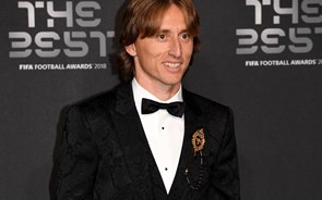 Luka Modric eleito o melhor do ano da FIFA pela primeira vez