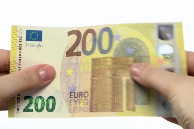 Conheça a nova nota de 200 euros
