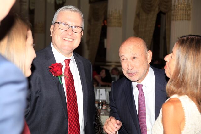Como Blankfein passou a sua última noite como CEO do Goldman 