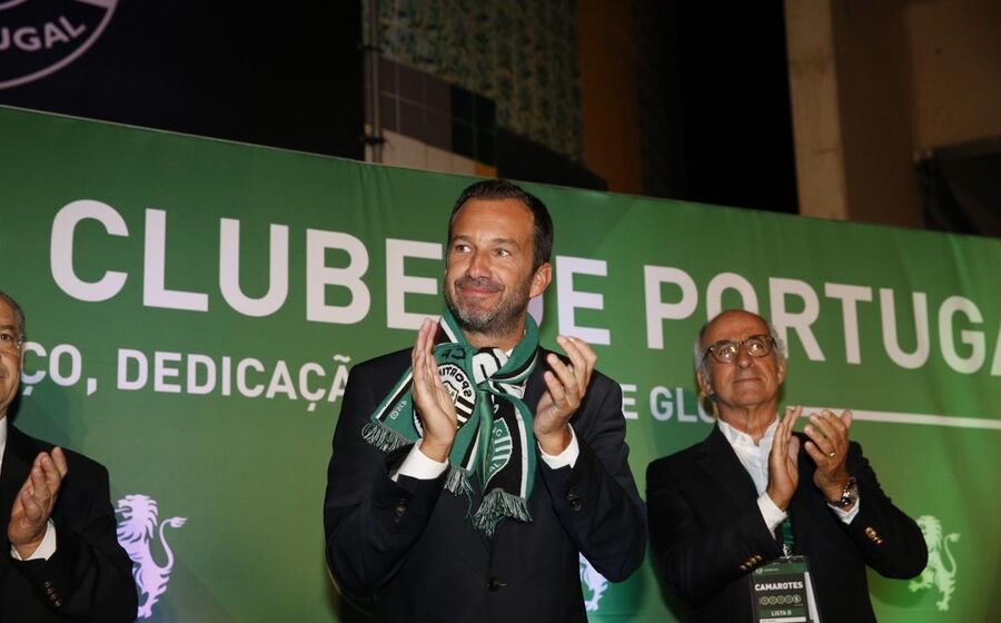 Varandas é presidente do Sporting