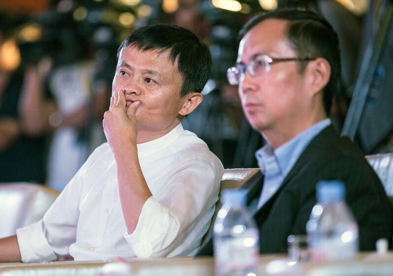 Jack Ma Daniel Zhang Alibaba