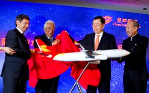 Capital Airlines retoma voo direto entre China e Portugal
