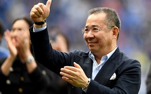 Vichai, o presidente do Leicester City que seguia no helicóptero que caiu