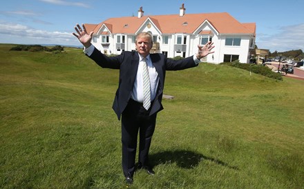 Trump continua a perder milhões com resorts de golfe na Escócia