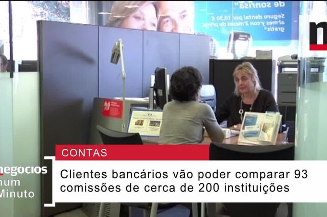 Como funciona o comparador de comissões do Banco de Portugal?