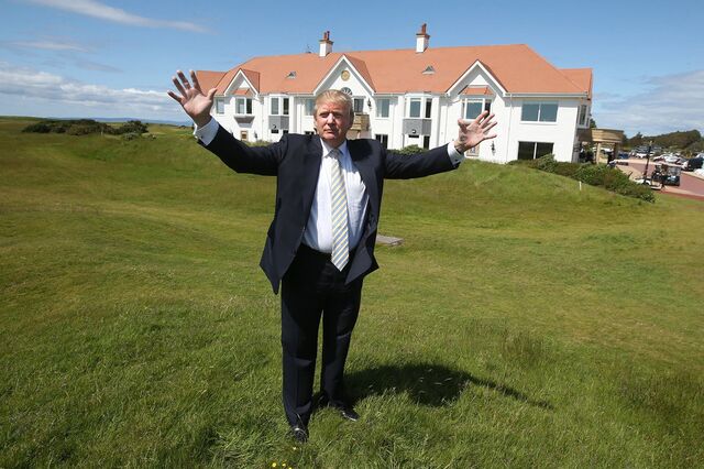 Trump continua a perder milhões com resorts de golfe na Escócia