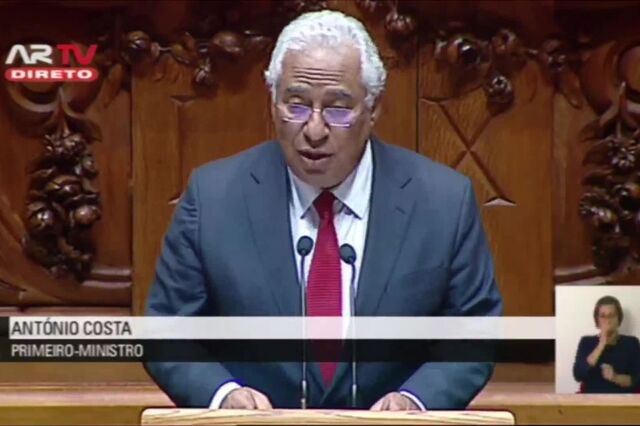 Costa promete melhorar rendimentos das famílias e competitividade das empresas