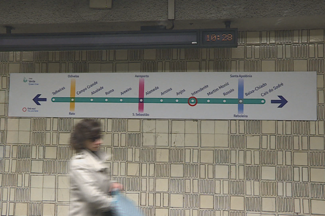 Estações do Metro de Lisboa estão fechadas devido à greve parcial dos tralhadores