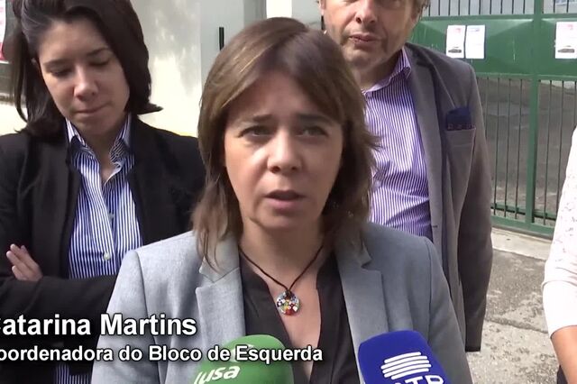 Catarina Martins diz que Mário Centeno tem de 'dar explicações' sobre défice 