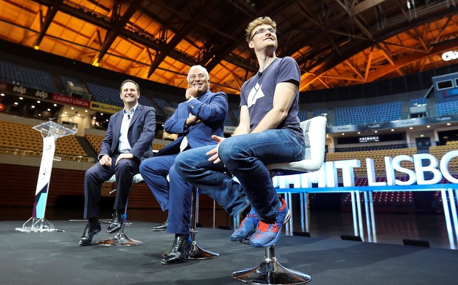 web summit paddy cosgrave antónio costa fernando medina