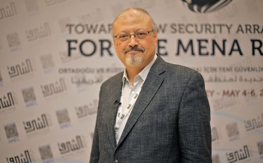 O jornalista Jamal Khashoggi