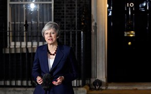 May garantiu apoio do governo a acordo para o Brexit