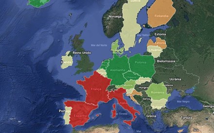 Mapa: Taxa de desemprego em Portugal já está abaixo da média da União Europeia