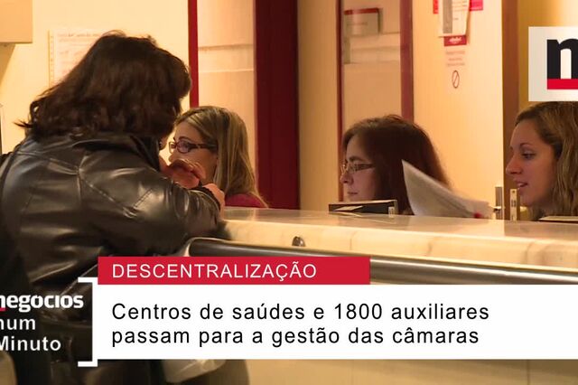 Que competências vão passar para a gestão das câmaras?