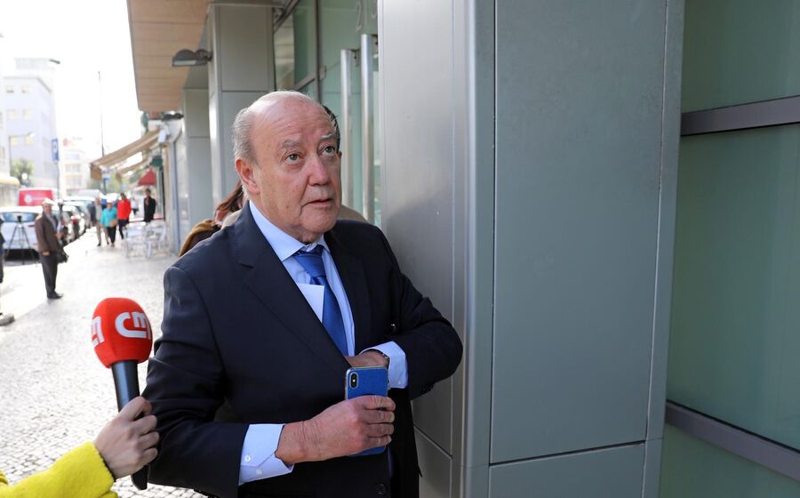 Pinto da Costa à entrada no DCIAP, em Lisboa