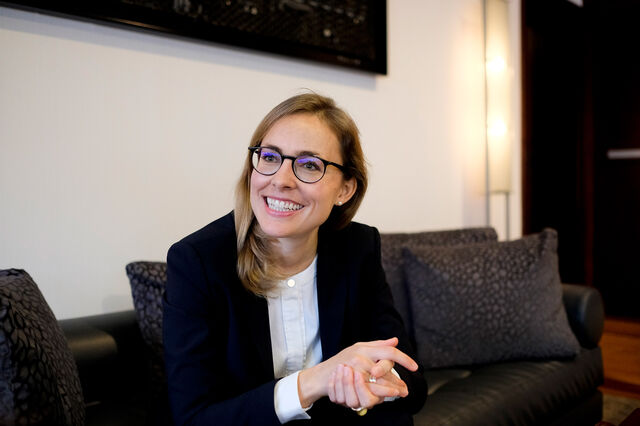 Ann-Katrin Petersen: 'O outono está a chegar aos mercados'