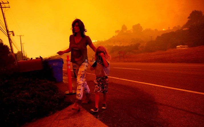 Incêncios na Califórnia