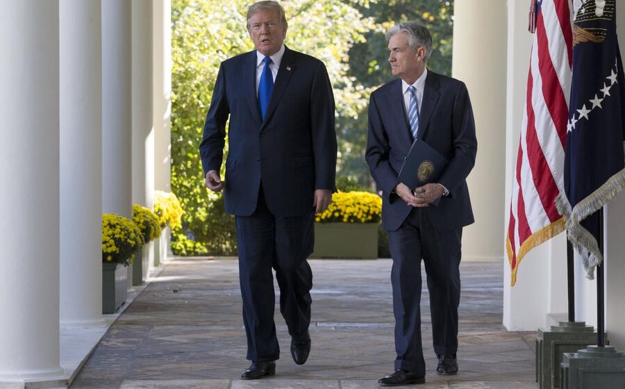 Donald Trump Jerome Powell