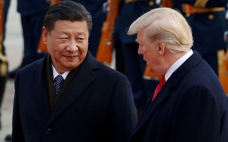 Xi Jinping e Donald Trump