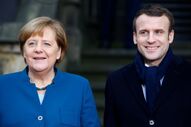 Angela Merkel Macron