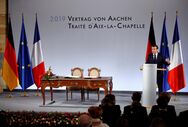 Angela Merkel Emmanuel Macron