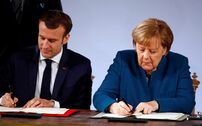 Angela Merkel Emmanuel Macron