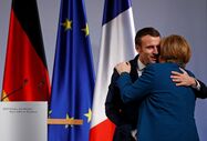 Angela Merkel Emmanuel Macron
