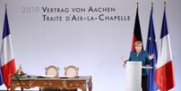 Angela Merkel Emmanuel Macron