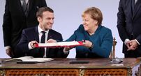 Angela Merkel Emmanuel Macron