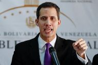 Juan Gaidó é opositor a Nicolas Maduro na Venezuela