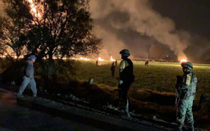 incêndio oleoduto México