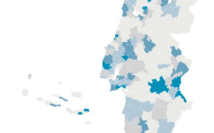 Mapa: Quase 20% das câmaras mudam o IMI em 2019. Veja no seu concelho