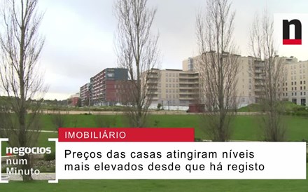 Negócios analisa subida dos preços das casas