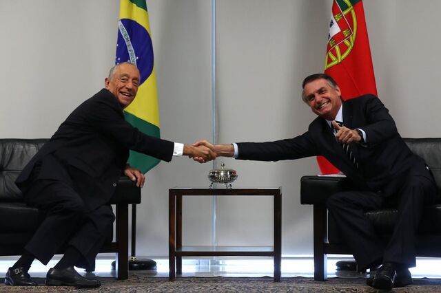 Marcelo com Lula, Temer, FHC e Bolsonaro em visita de quatro dias ao Brasil