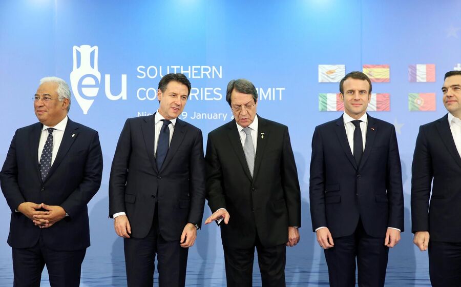 Costa, Tsipras, Conte