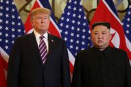 trump JONG UN IN coreia norte vietname
