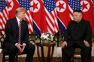 trump JONG UN IN coreia norte vietname