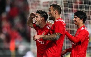 Benfica dispara 8,5% depois de 'chapa 10' ao Nacional