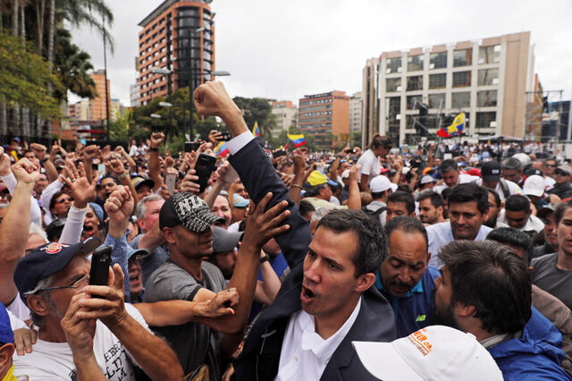 Guaidó anuncia nova manifestação em Caracas para 12 de fevereiro