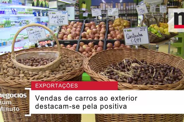 Que produtos se destacam nas exportações portuguesas?