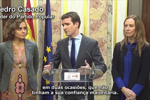 Primeiro-ministro espanhol anuncia na sexta-feira se convoca ou não eleições