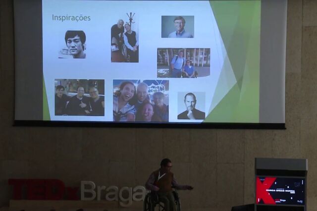 Bruno tem paralisia cerebral, é gestor de duas start-ups e criou videojogo para a PlayStation  