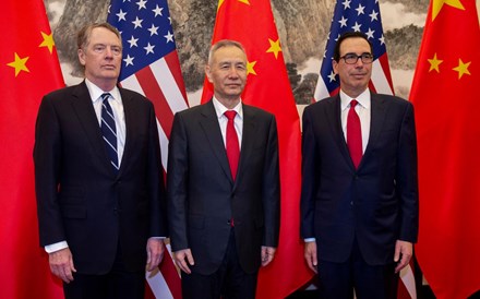 Delegação chinesa visita Washington para assinar acordo parcial sobre comércio